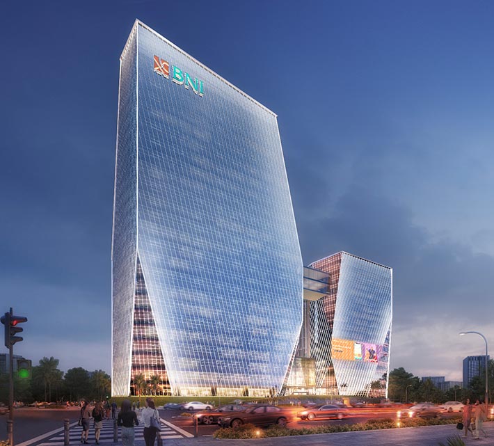 BNI Tower PIK 2 complex, Jakarta, Indonesia