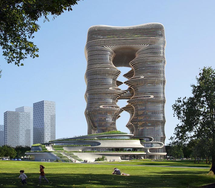 Yidan Center by Zaha Hadid Architects, Shenzhen, China