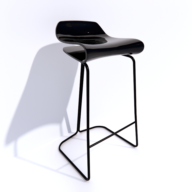 3D Bar chair preview