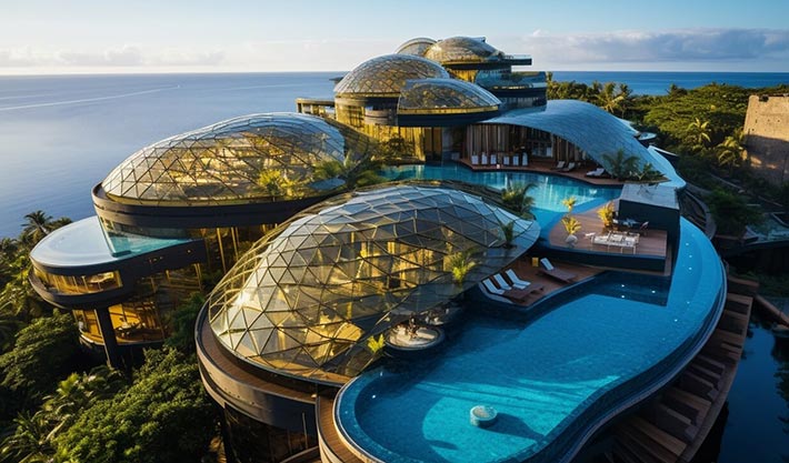 Blue Hotel, Agalega Islands, Indian Ocean