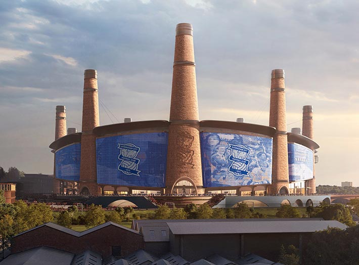 New Birmingham City FC Stadium, Birmingham, UK
