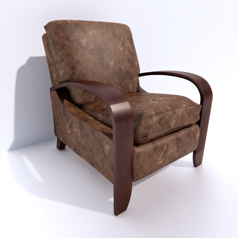 3D Armchair preview