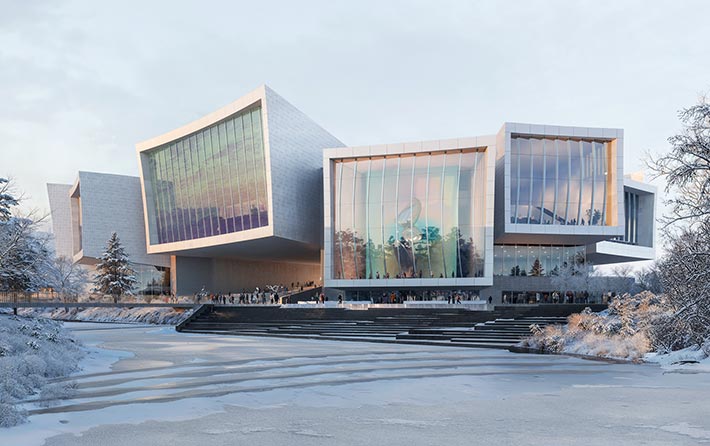 Beijing Art Museum by Snøhetta, Beijing, China