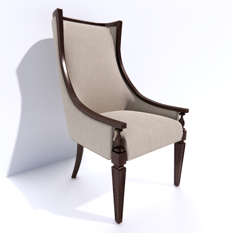 3D Armchair preview