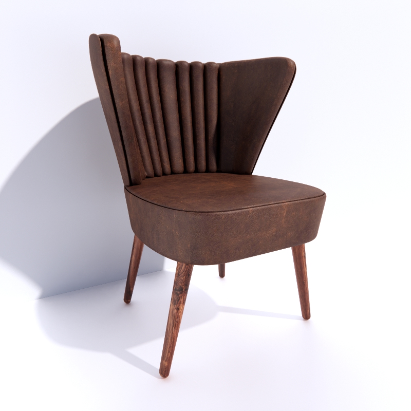 3D Armchair preview