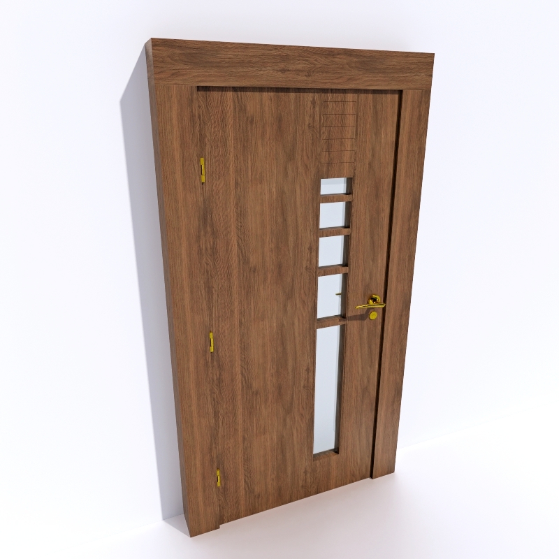 Door 3D model large preview