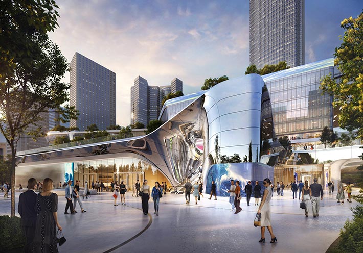 Central Yards Theatre by UNStudio, Hong Kong, China