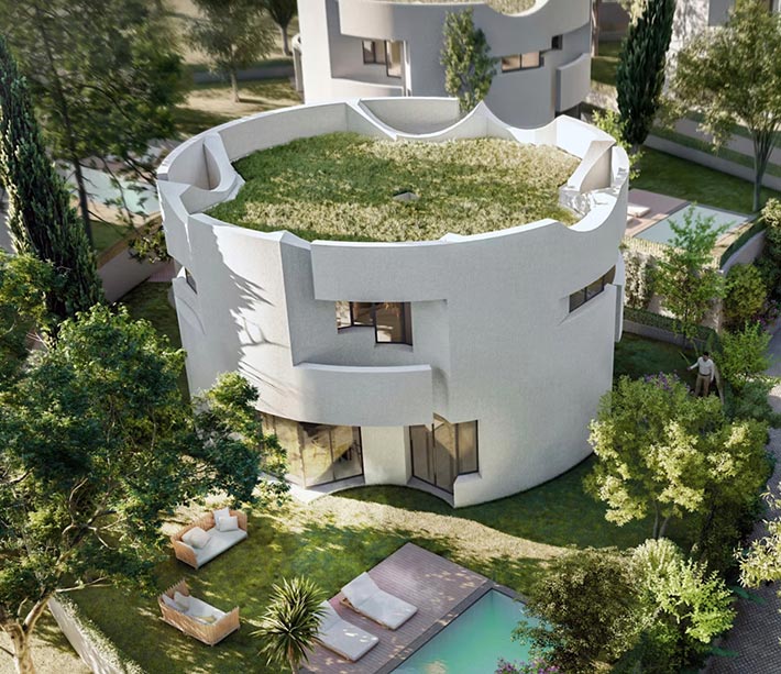 Green Valley 3 by Davide Macullo, Tirana, Albania