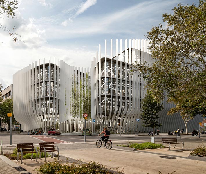 Office complex by SNOB Architects, Barcelona, Spain