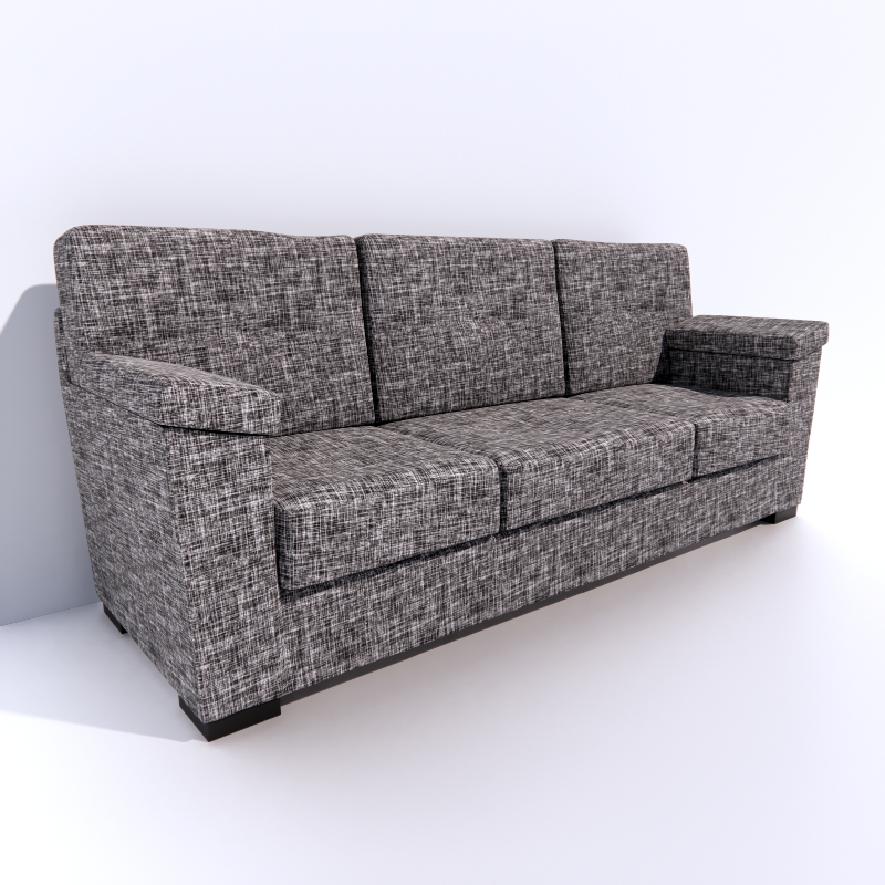 Sofa 3D model large preview