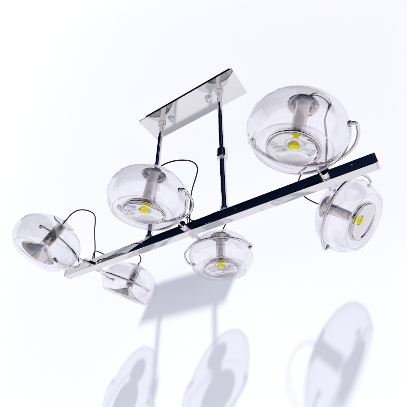 3D Chandelier preview