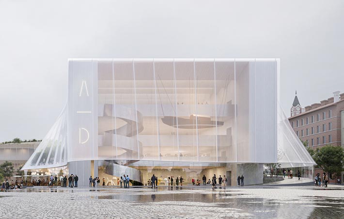 Helma for the New AD Museo, Helsinki, Finland