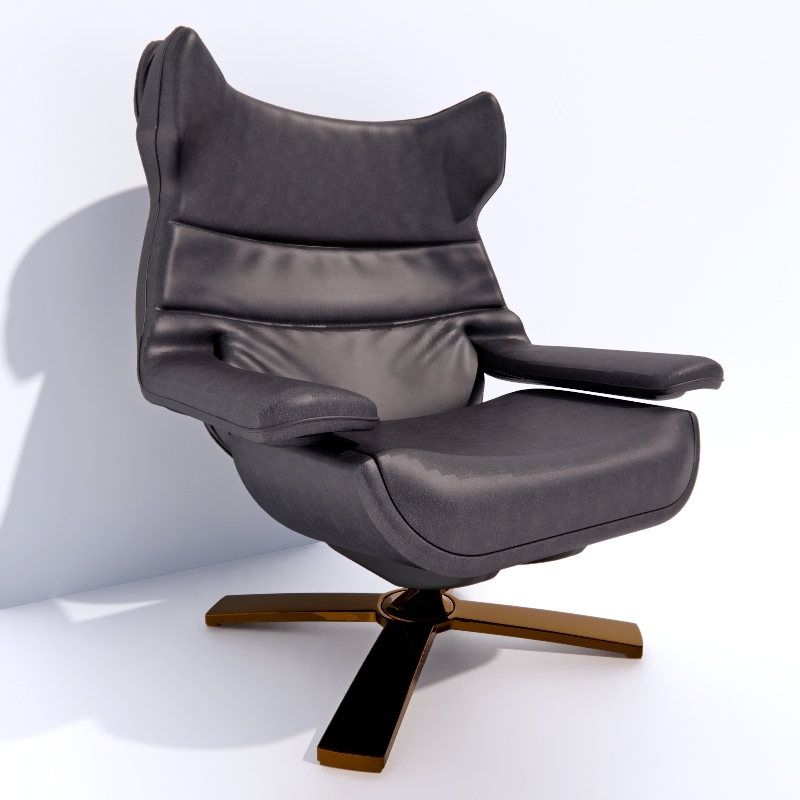 Armchair 3D model large preview