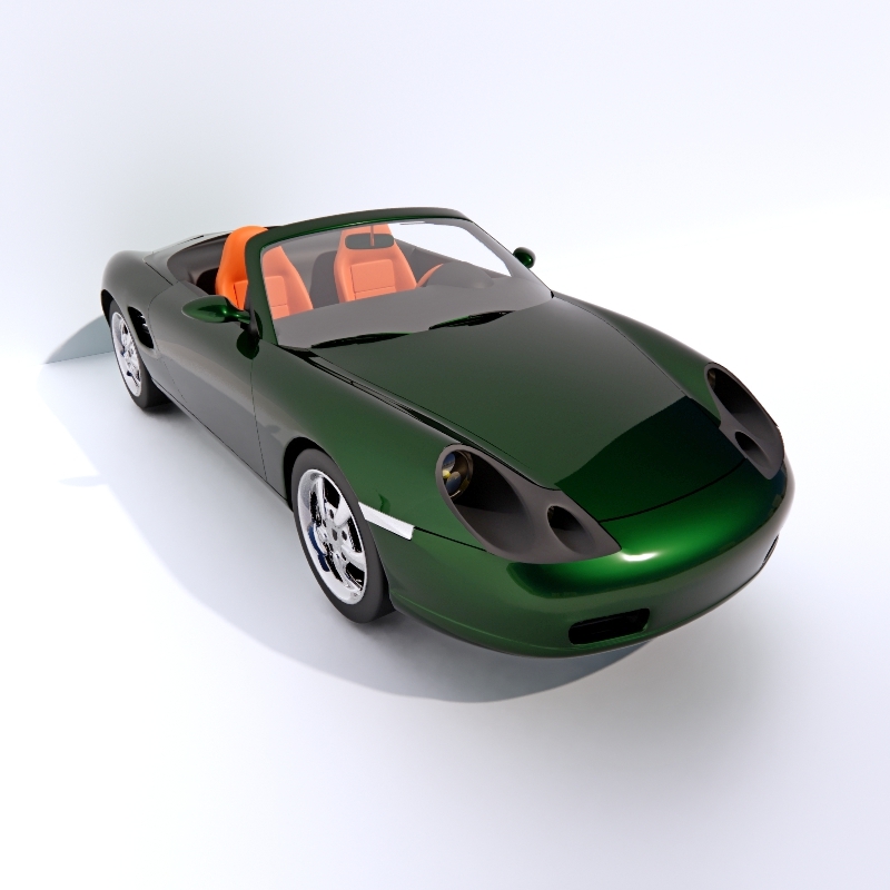 3D Car preview