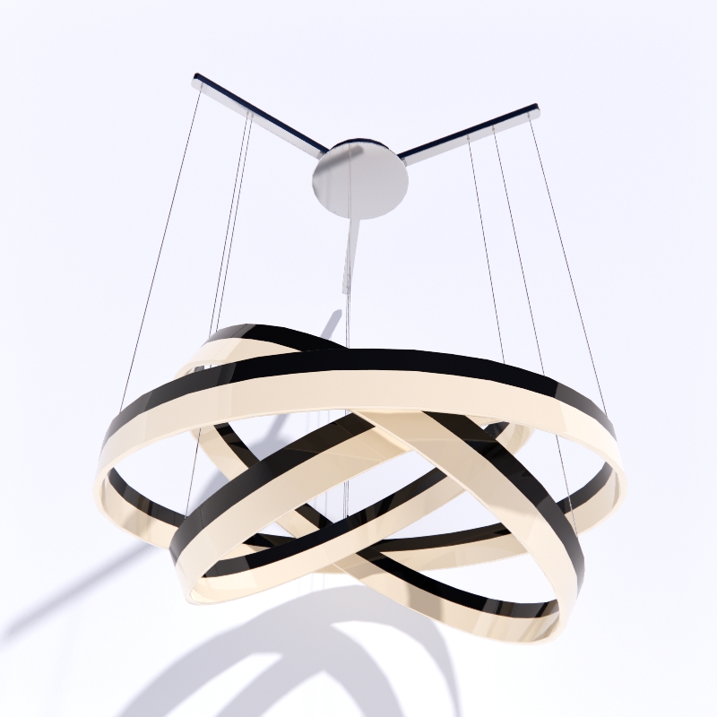 3D Chandelier preview