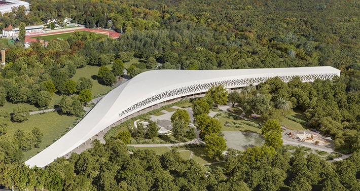 Exhibition building for Natural History Museum, Debrecen, Hungary