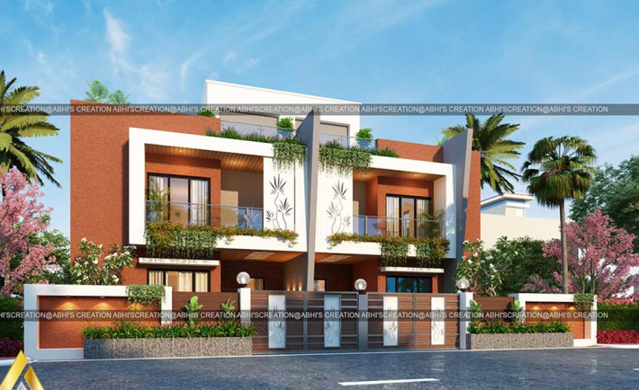 Architectural Home Design — Abhis Creation — Pune, India