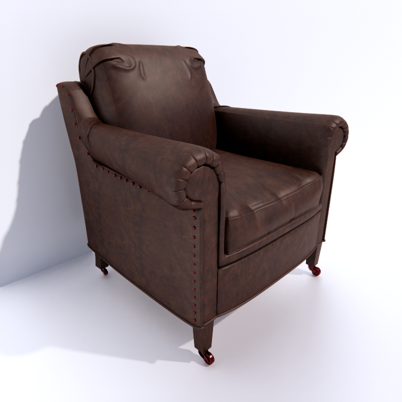 3D Armchair preview