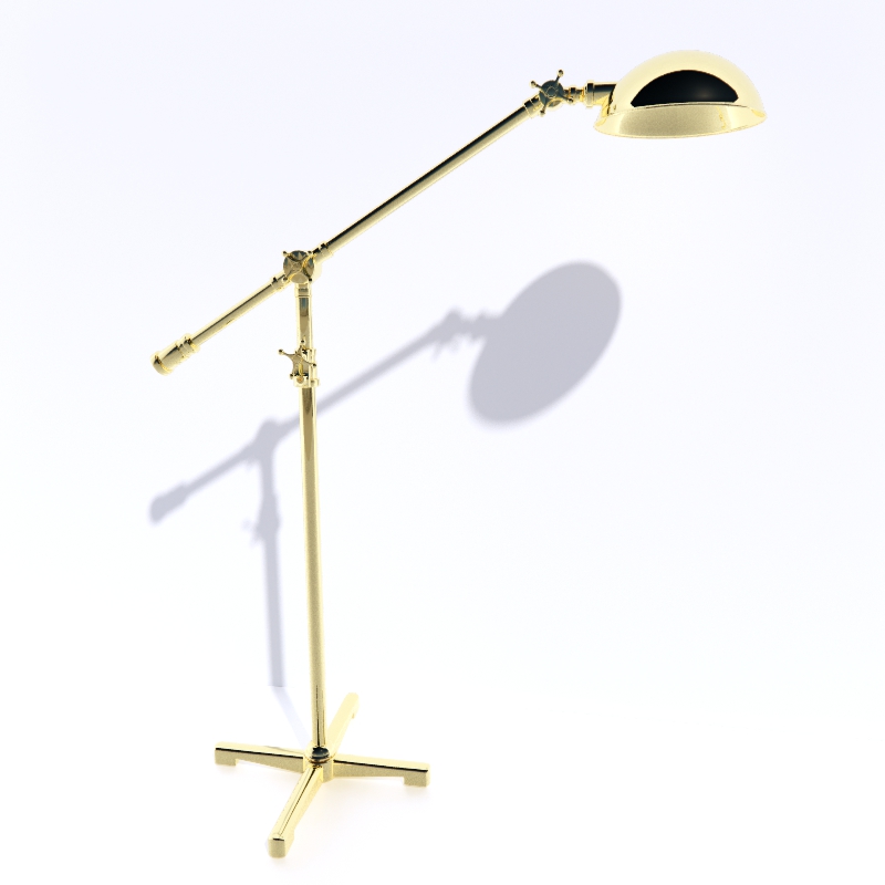 3D Floor lamp preview