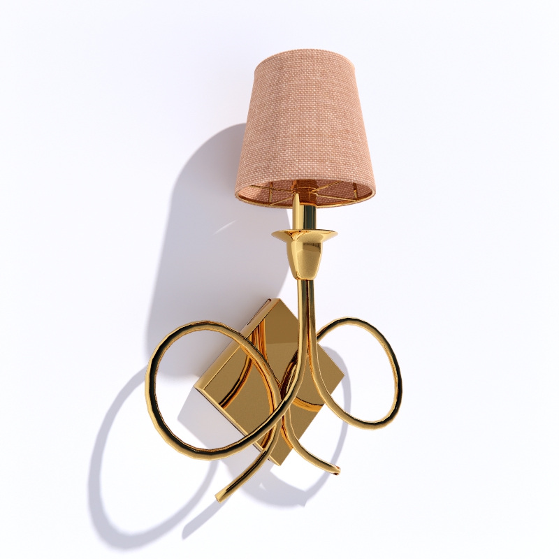 3D Sconce preview