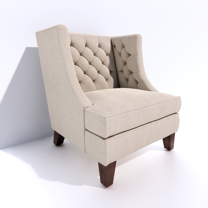 3D Armchair preview