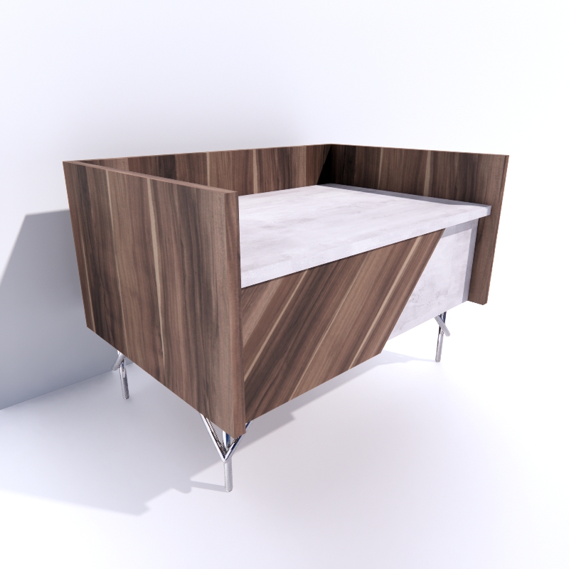 3D Nightstand preview