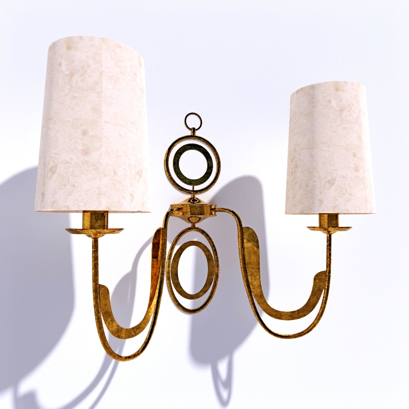 3D Sconce preview