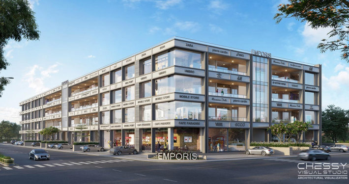Architectural Home Design — 3D Architectural Rendering — Ahmedabad, India