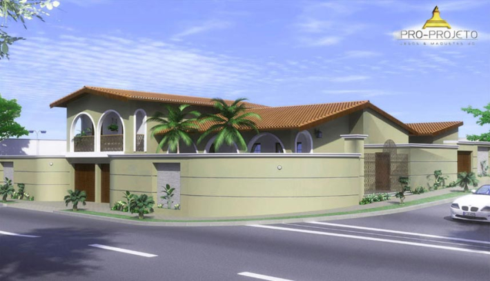 Architectural Home Design — ProProjeto Curso — Ribeirao Preto, Brazil