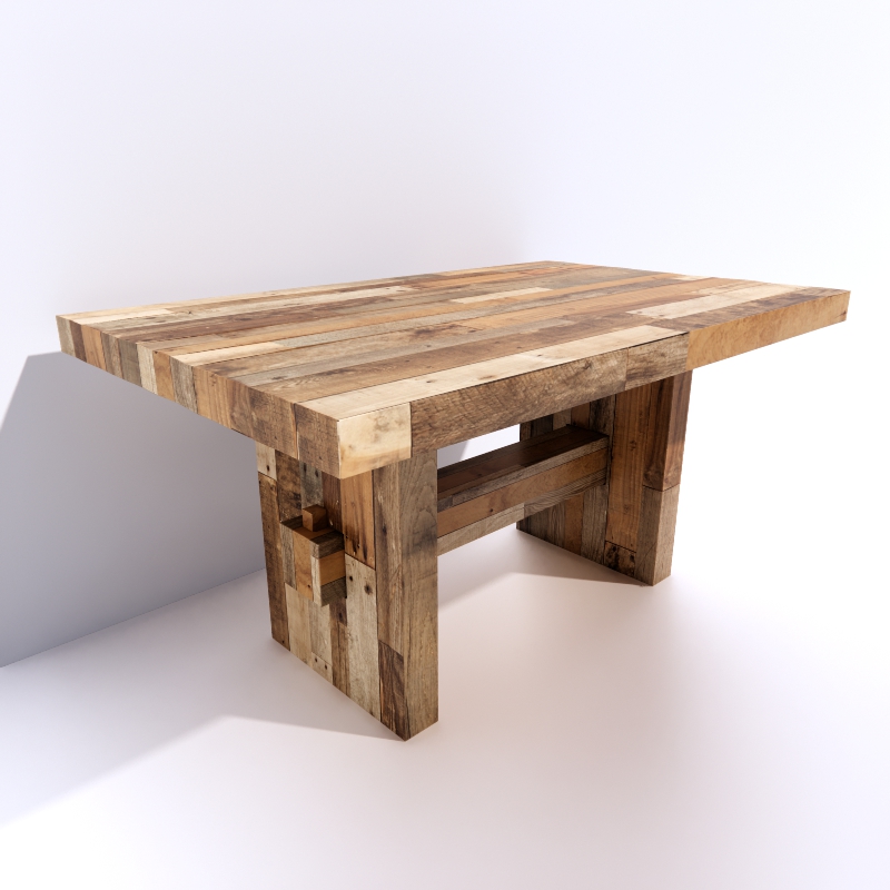 3D Table preview