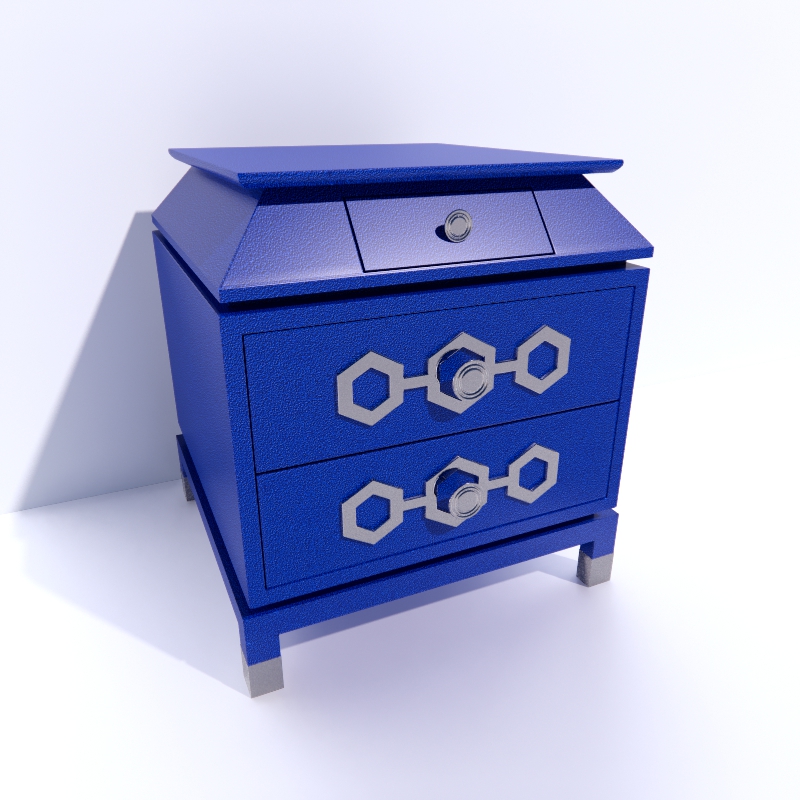 3D Bedside table preview