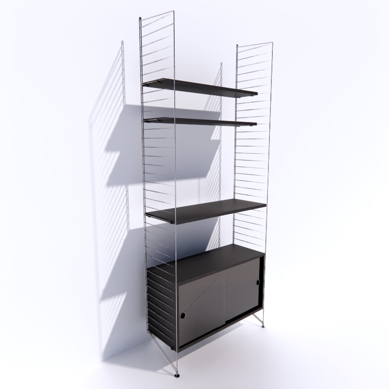 3D Shelving preview