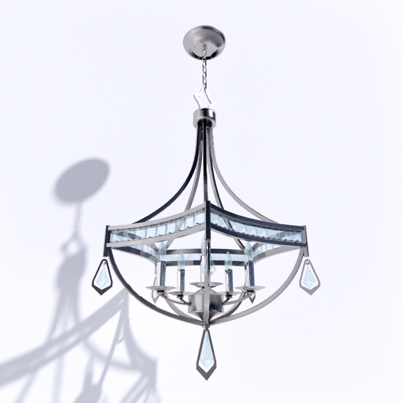 3D Chandelier preview
