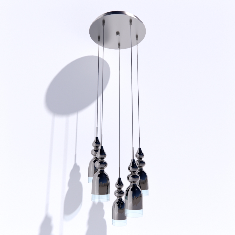 3D Chandelier preview