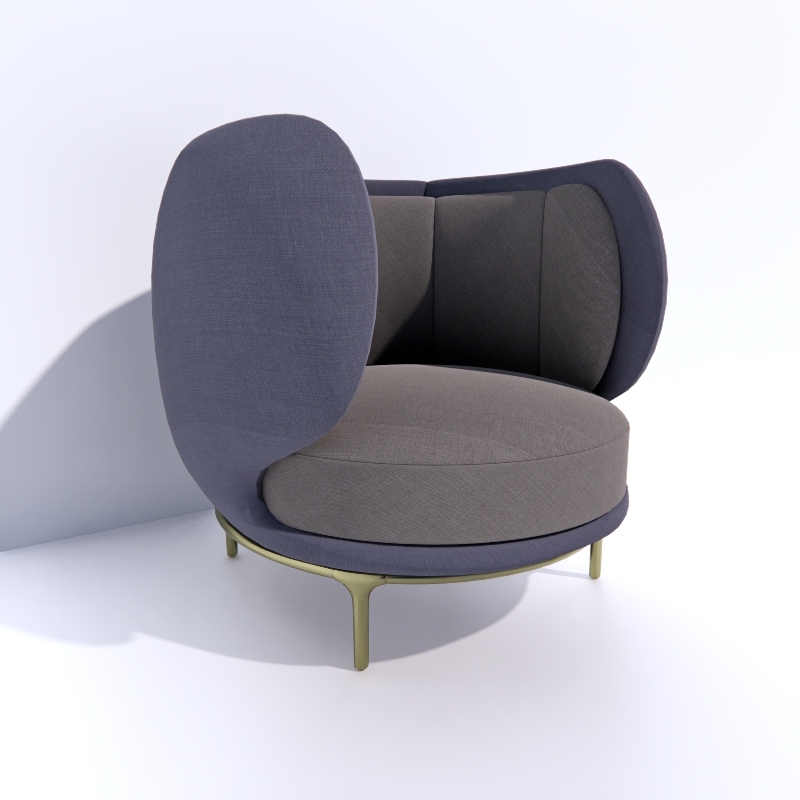 3D Armchair preview