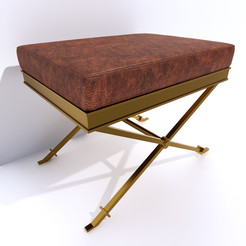 3D Ottoman preview