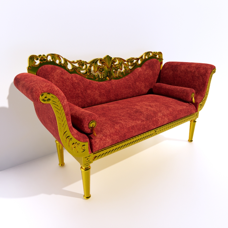 3D Sofa preview