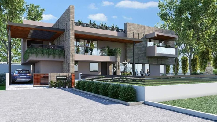 Architectural Home Design — Ramkrishna Architects & Interior Designers — Ahmedabad, India