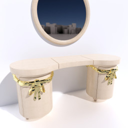 TIFFANY Paolo Lucchetta Dresser — 3D model preview