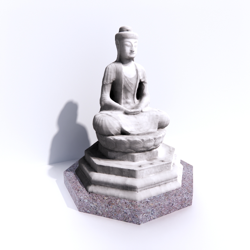 3D Statue preview
