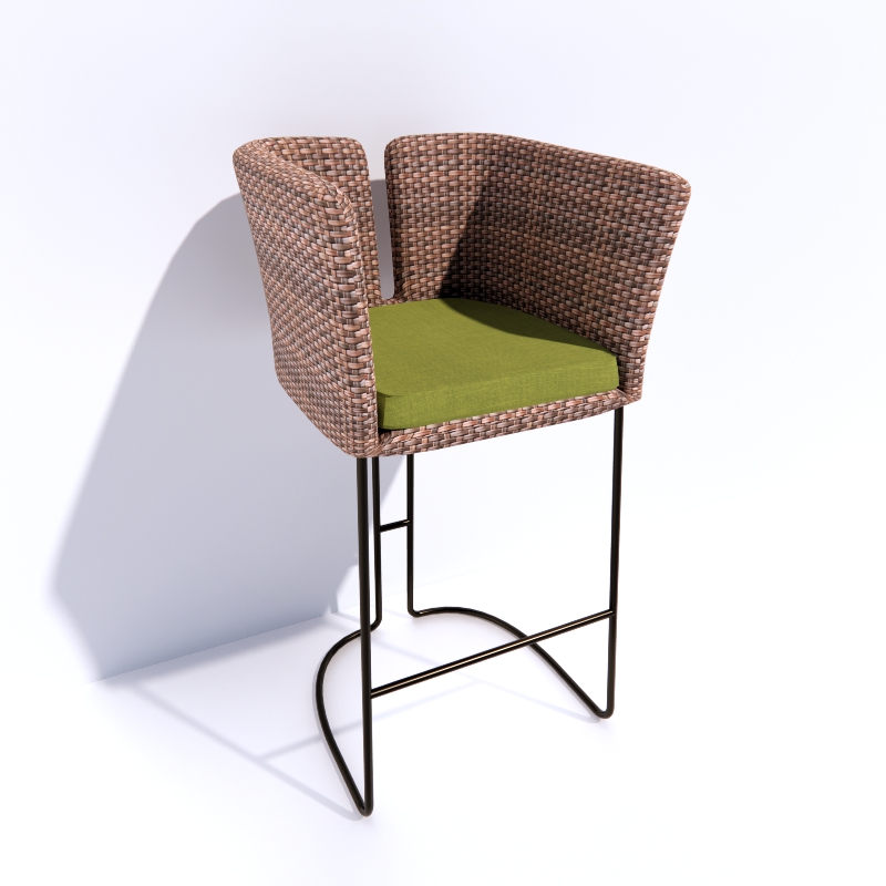 3D Bar chair preview