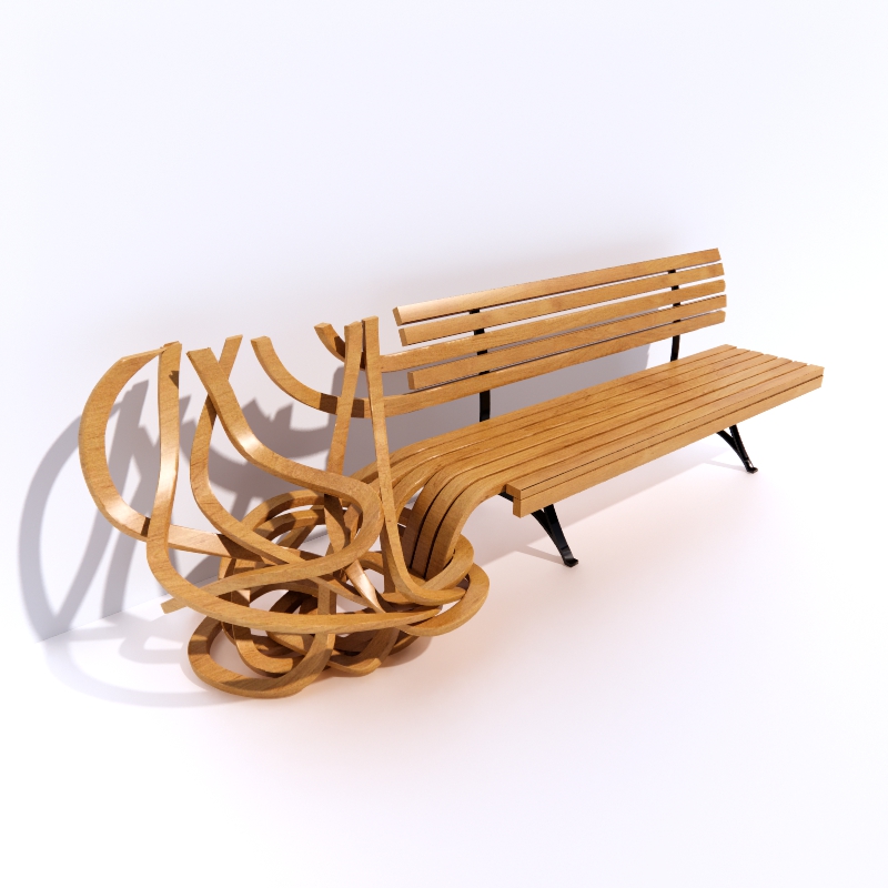 3D Bench preview