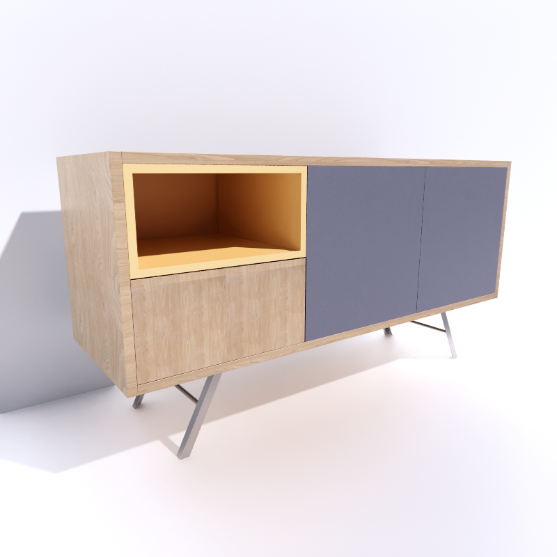3D Tv stand preview