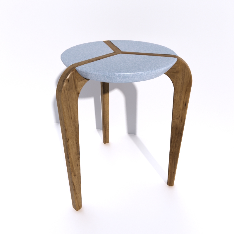 3D Stool preview