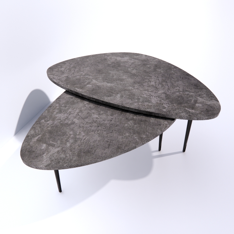 3D Coffee table preview
