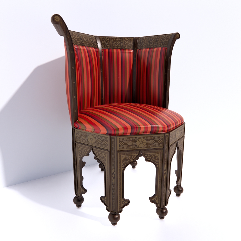 3D Chair preview