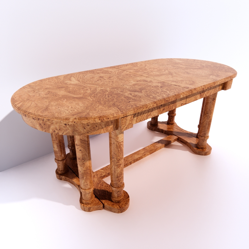 3D Table preview