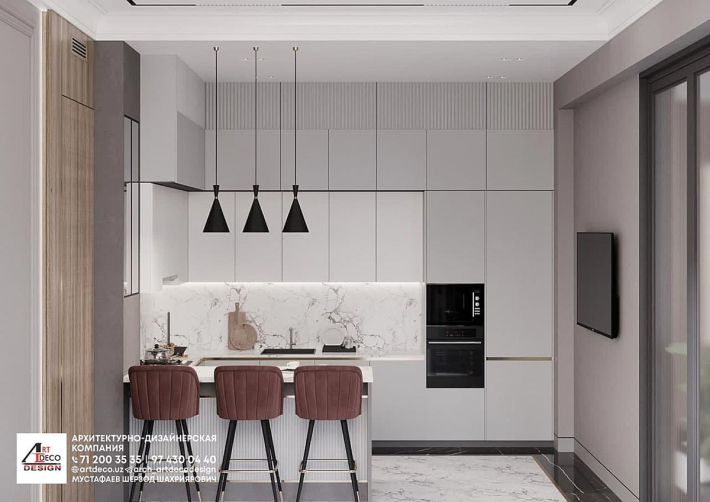 Architectural Home Design — Art Deco Design — Tashkent, Uzbekistan