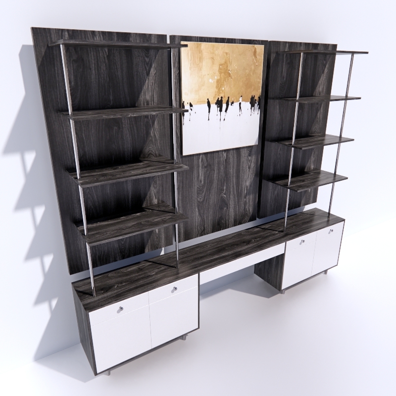 3D Shelving preview