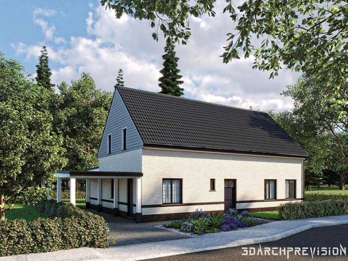 Architectural Home Design — 3DArchPreVision — Chennai, India